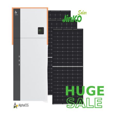 10KW Solar PV & 10.1kWh Alpha ESS Battery System